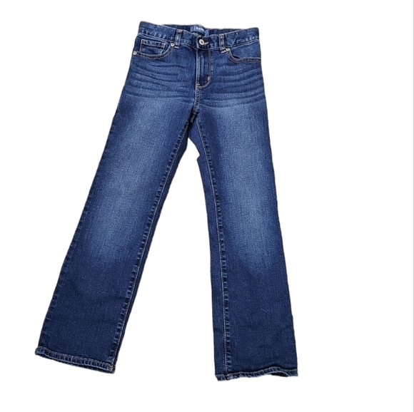 Old Navy Flex Straight Dark Wash Jeans - Picture 1 of 6
